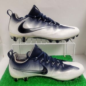 Nike Vapor Untouchable Pro Football Cleats Navy White 833385-401 Pre-owned Sz 13